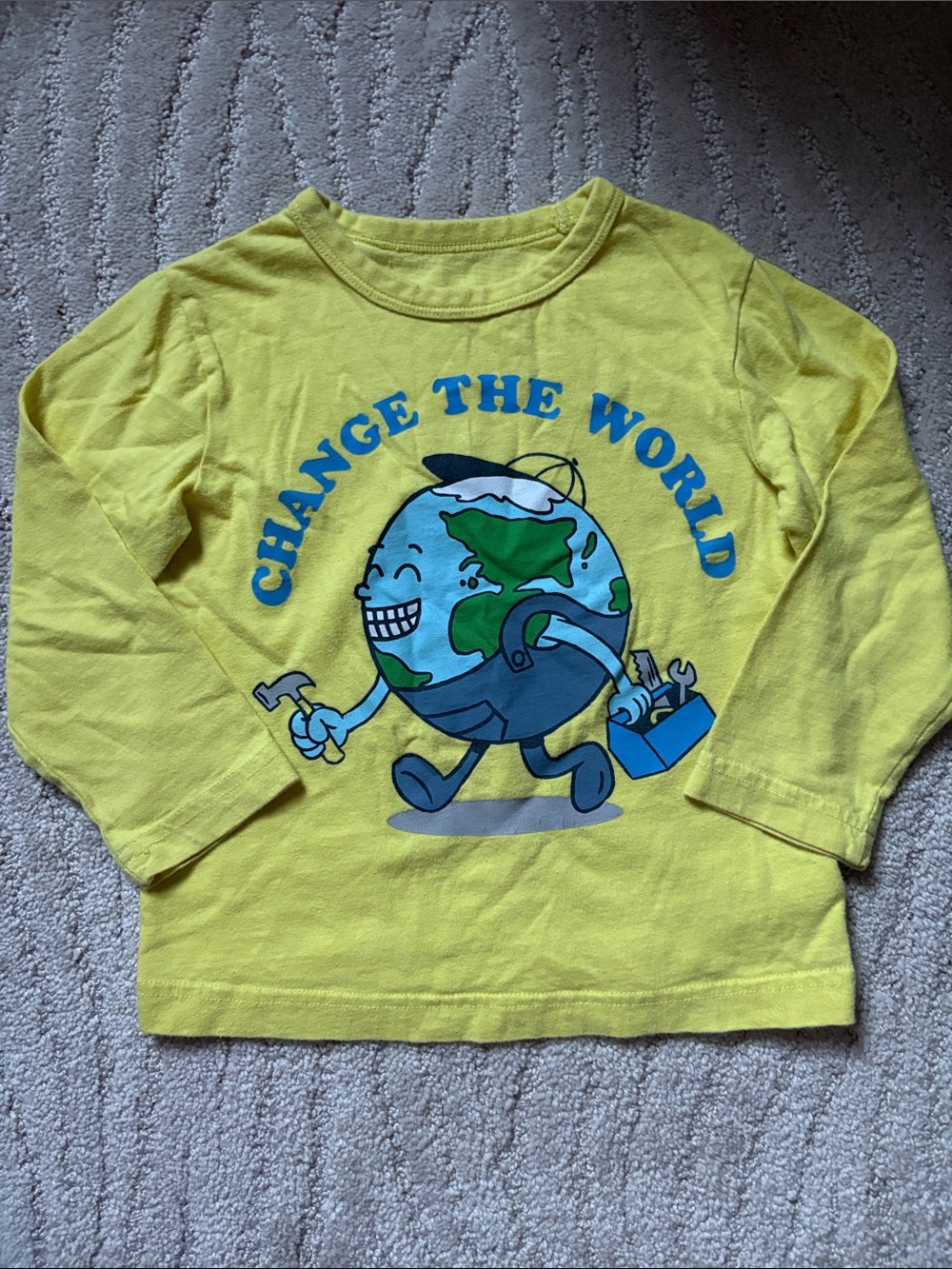 Gap change the world long sleeve shirt